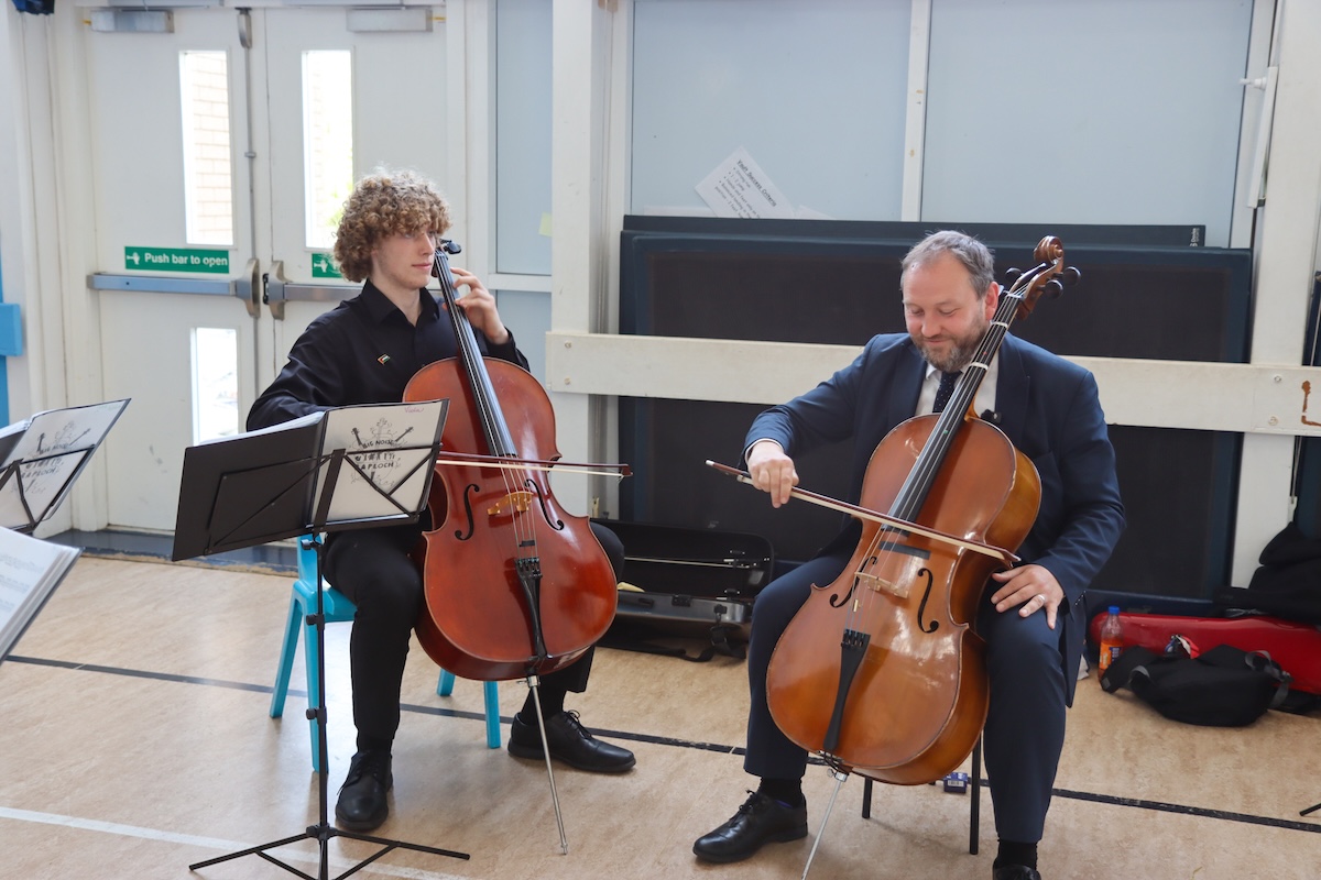 Scottish Secretary gets to know The Big Noise