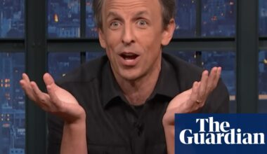 Seth Meyers on Trump’s new Nato nickname: ‘Why is anyone calling him daddy?’ | Late-night TV roundup