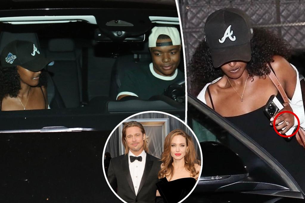 Angelina Jolie and Brad Pitt's daughter, Zahara, sparks engagement rumors