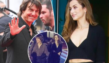 Tom Cruise and Ana de Armas spotted getting dinner at Annabel's in London