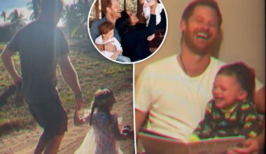 Meghan Markle celebrates 'best' dad Prince Harry with adorable home videos