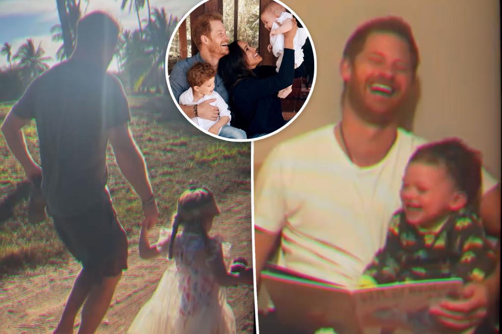 Meghan Markle celebrates 'best' dad Prince Harry with adorable home videos