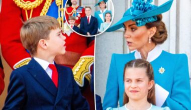 Kate Middleton's firm command to Prince Louis during Trooping the Colour revealed: lip reader