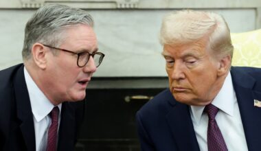 UK economy shrank sharply in April as Trump tariffs kicked in