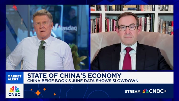 China Beige Book CEO: Saw a falloff 'in just about everything' in China's economy in June