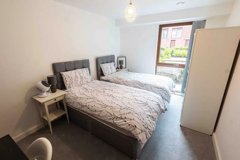 One of the bedrooms inside the property -Credit:Nick Wilkinson/Birmingham Live