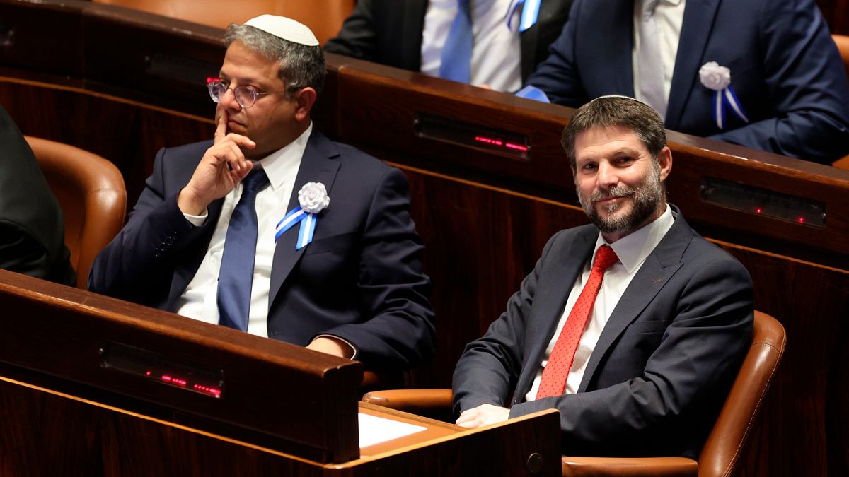 UK to impose sanctions on two far-right Israeli ministers over Gaza comments