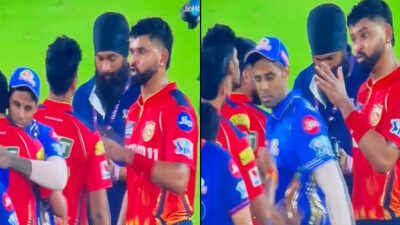 WATCH: PBKS skipper Shreyas Iyer loses his cool at Shashank Singh despite win