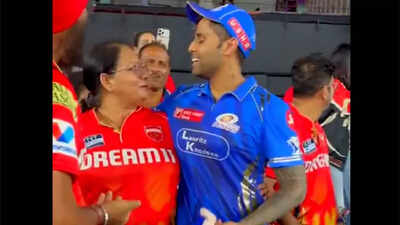 Smiles and hugs! Suryakumar Yadav’s heartwarming moment with Arshdeep Singh’s parents melts the internet - Watch