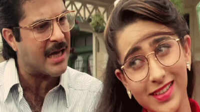 'Karisma Kapoor ne picture maang ke lee,' says Pahlaj Nihalini as he slams Anil Kapoor for his comment on the controversial song from Andaz: 'Jhooth hai no 1'