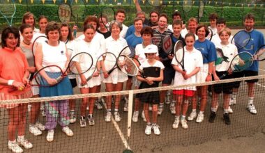 11 photos of York tennis teams and players of the past