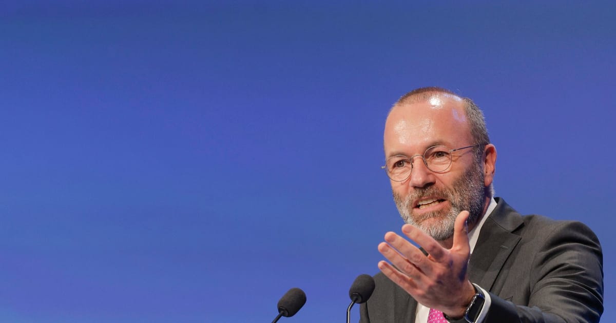 EU conservative Weber attacks European left over greenwashing clash – POLITICO