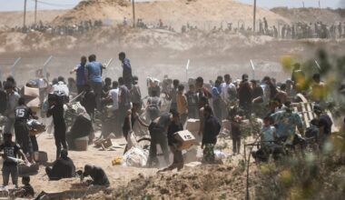 Dozens of Palestinians killed en route to aid hub, health authorities claim – POLITICO