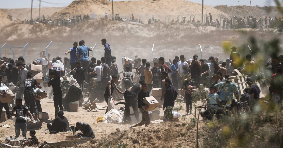 Dozens of Palestinians killed en route to aid hub, health authorities claim – POLITICO