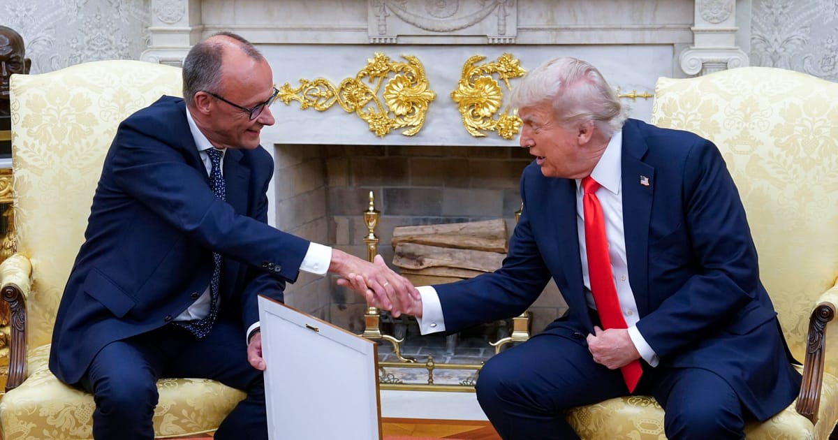 Germany’s Merz confident after emerging unharmed from Trump ‘show’ – POLITICO