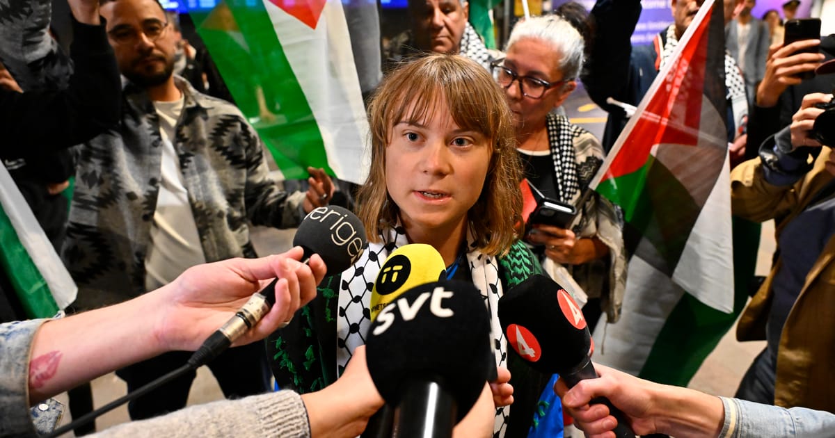 French doctor says Israeli authorities were ‘abusive’ to Greta Thunberg – POLITICO