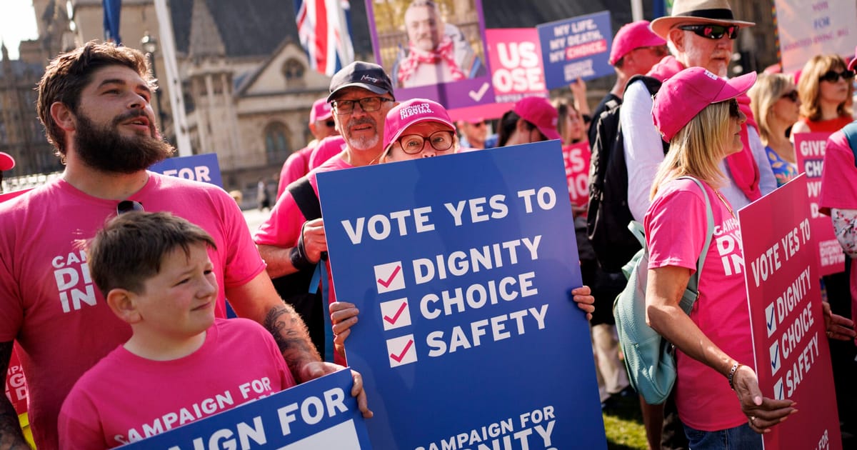 How Britain’s MPs were sold on assisted dying — after an almighty fight – POLITICO