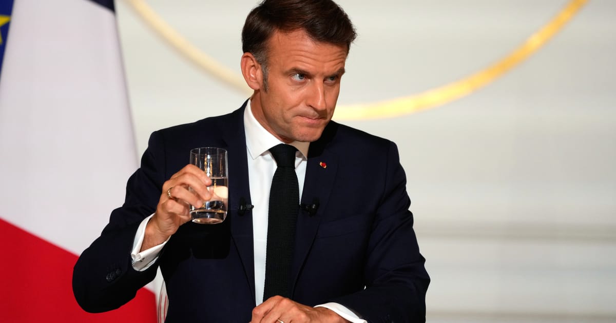 Macron urges Trump to use weight to defuse wars in Ukraine and Iran – POLITICO