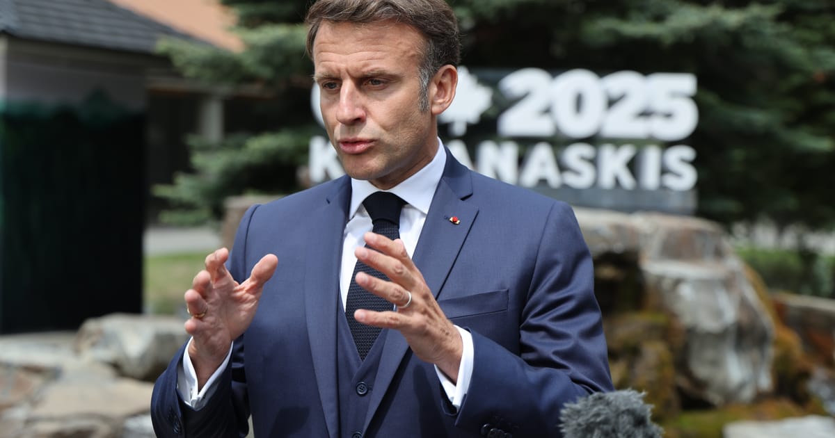 Macron warns violent Iran regime change would trigger ‘chaos’ – POLITICO