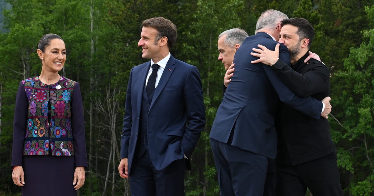 G7 embraces ‘realpolitik’ to work around disruptive Trump – POLITICO