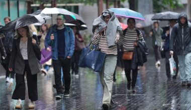 Met Office issues three-day yellow thunderstorm warning across parts of UK