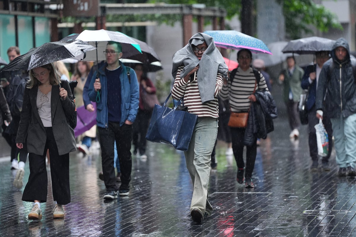 Met Office issues three-day yellow thunderstorm warning across parts of UK