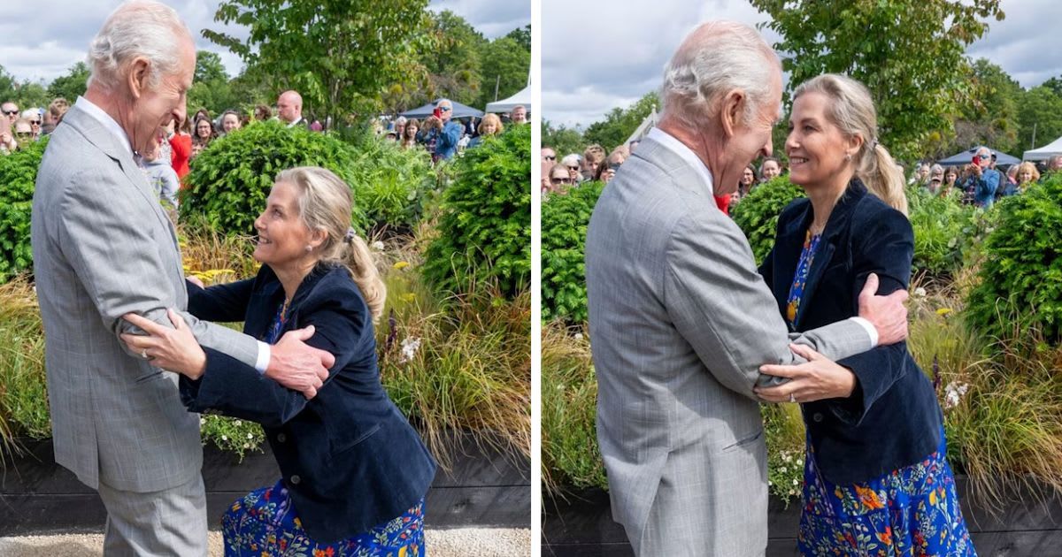 Royal Oops! Duchess Sophie Curtsies to King Charles and Almost Loses Shoe in Awkward Moment