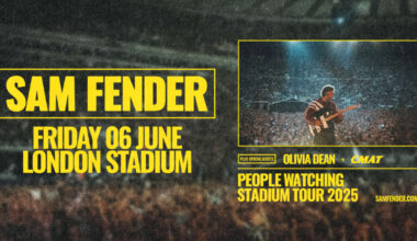 London Stadium News : Sam Fender: Important Event Information