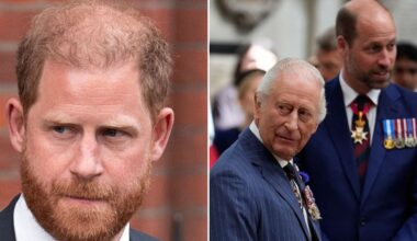 Prince Harry ‘considered changing his family’s surname’ amid feud with King Charles and Prince William