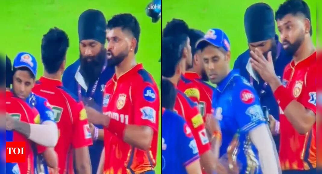 WATCH: PBKS skipper Shreyas Iyer loses his cool at Shashank Singh despite win | Cricket News