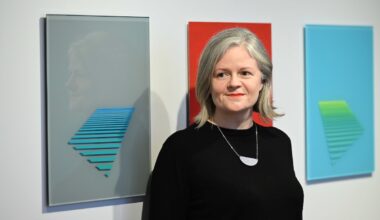 Art show at the Commie