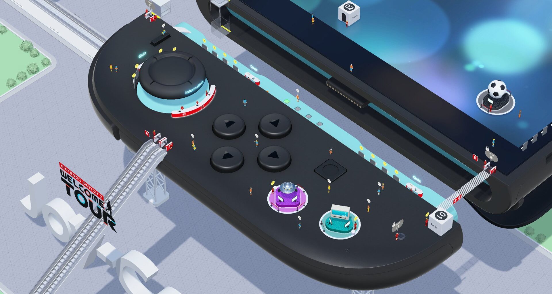 Nintendo Switch 2 Welcome Tour Trailer Highlights New Minigames & Tech Demos