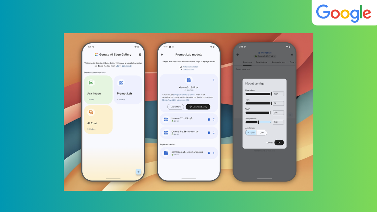 Google launches app to run AI models on phones without internet