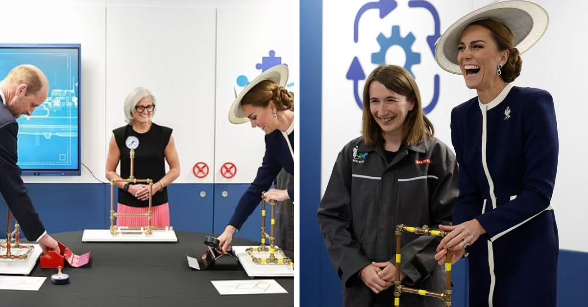 Kate Middleton Fumbles and Cracks up in Hilarious Military Face-off With William
