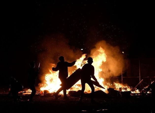 Asbestos bonfire site in south Belfast to be ‘secured’ and cleared out