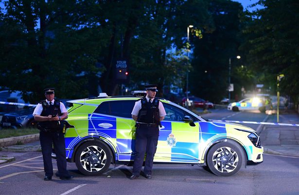 Police reported that nobody was injured in the 'reckless act' after a gunman opened fire on Leyfield Road