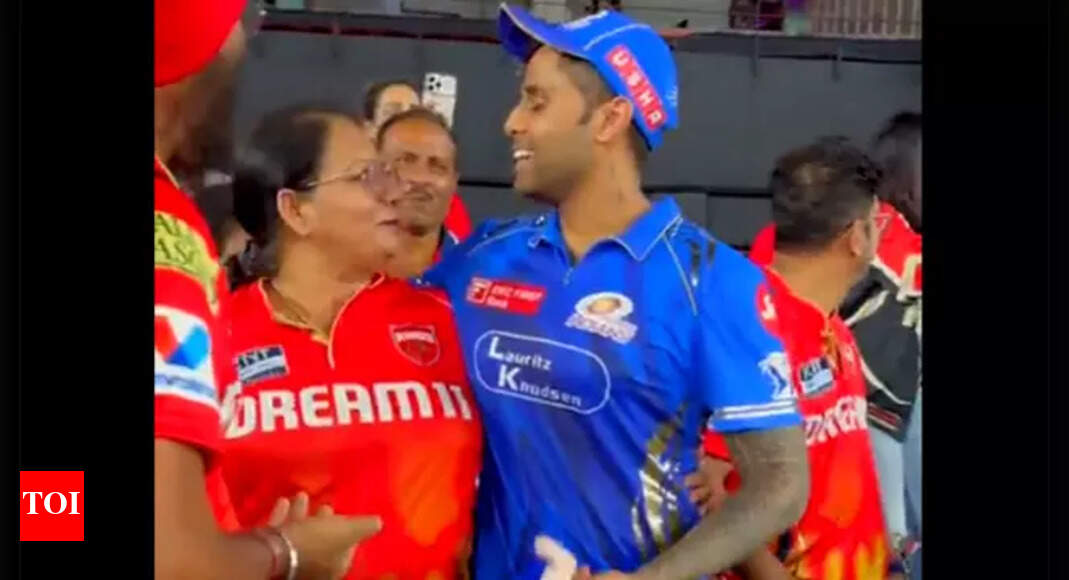 Smiles and hugs! Suryakumar Yadav’s heartwarming moment with Arshdeep Singh’s parents melts the internet - Watch | Cricket News