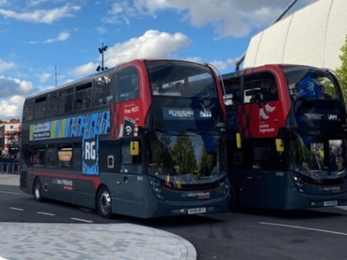 National Express West Midlands buses