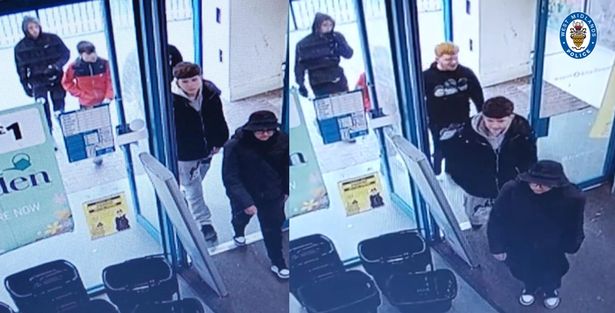 Police want to identify these people after a shop staff member was attacked 