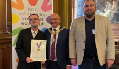 Daryl becomes young volunteer of the year