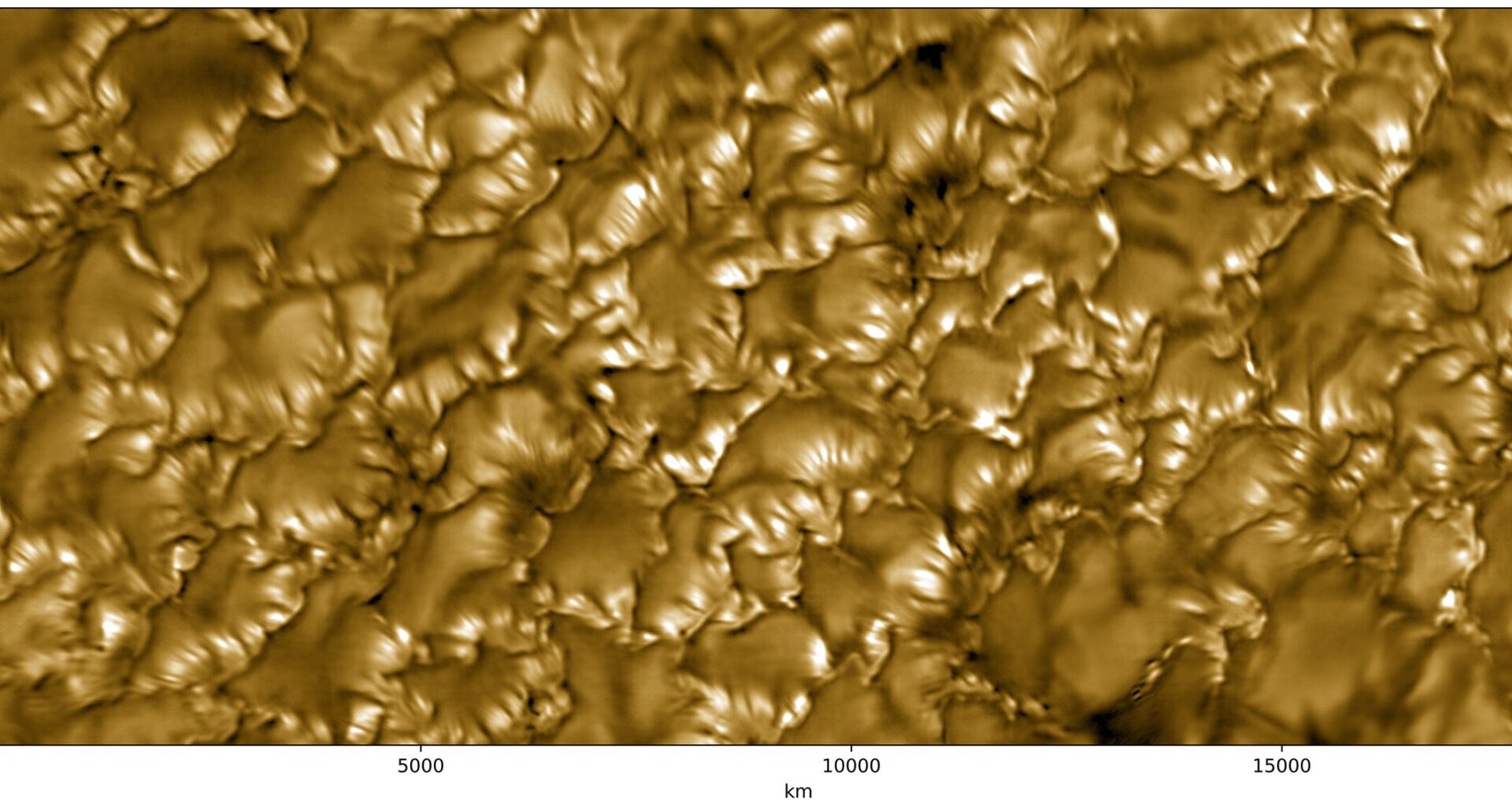 Solar telescope reveals ultra-fine striations that shape surface dynamics