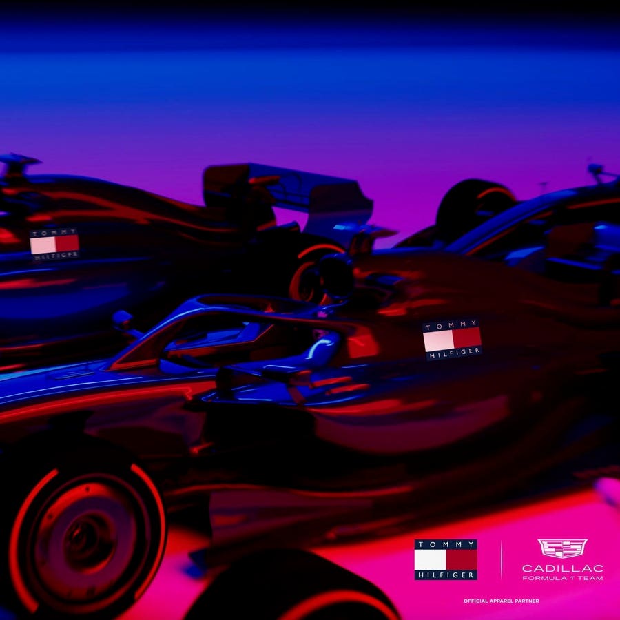 Tommy Hilfiger Partners With New Cadillac Formula 1 Team