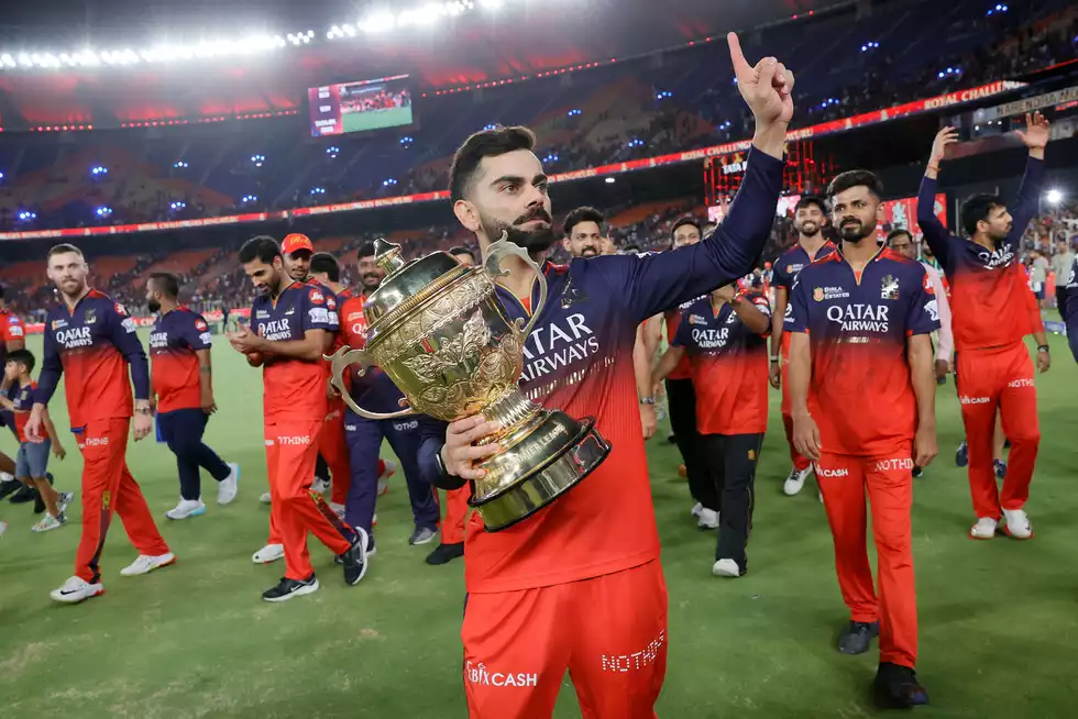 Virat Kohli has finally managed to win the IPL.