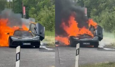 Mercedes-AMG One Burns In Germany