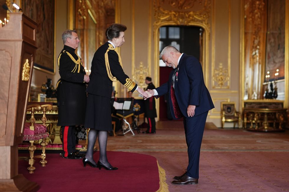 Princess Anne and Paul Hollywood
