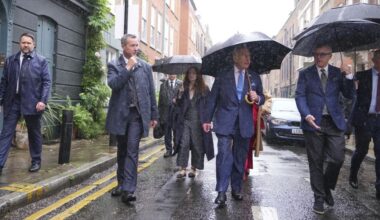 King Charles leaves onlookers stunned after taking stroll down busy London street to shopping market