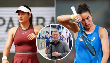 Jim Courier points out what is different about Lois Boisson and Emma Raducanu after her shock French Open run