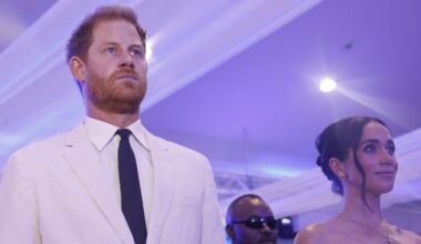 Prince Harry and Meghan Markle divided on Royal Family feud as Sussexes 'left out of crunch talks' in the UK