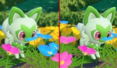 Video: Pokémon Scarlet & Violet Side-By-Side Gameplay Comparison (Switch & Switch 2)