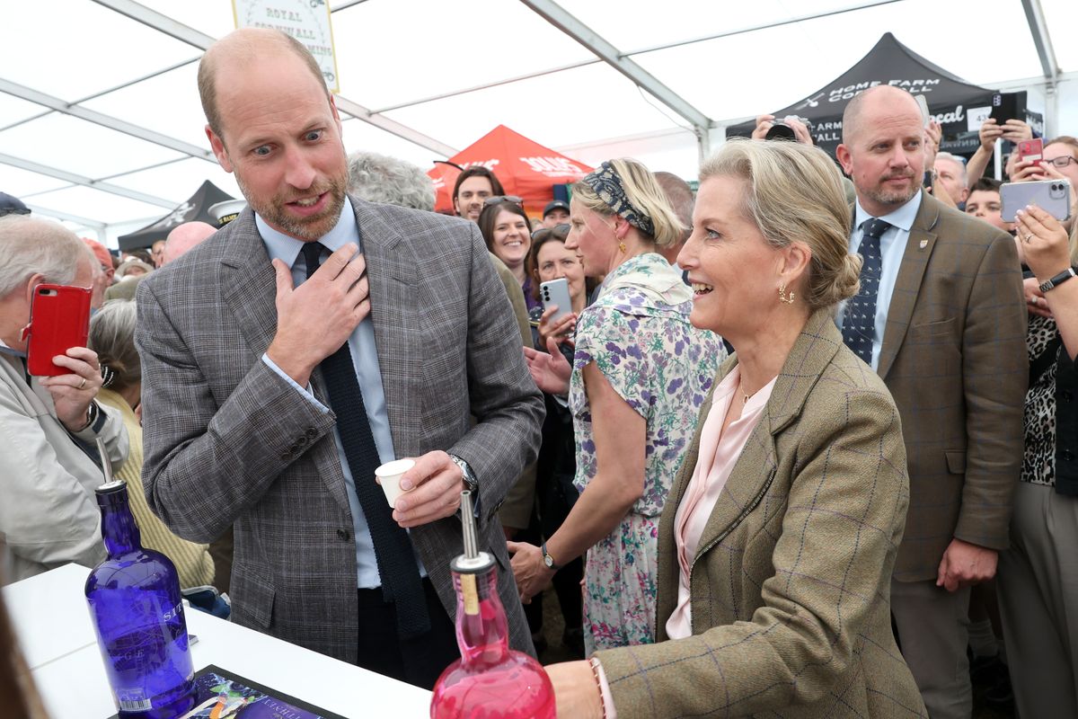 Sophie, Duchess of Edinburgh, and Prince William